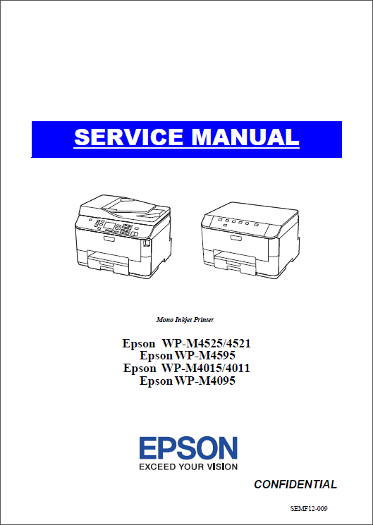 Epson WorkForce WP-M4011 M4015 M4095 M4521 M4525 M4595 Service Manual-1